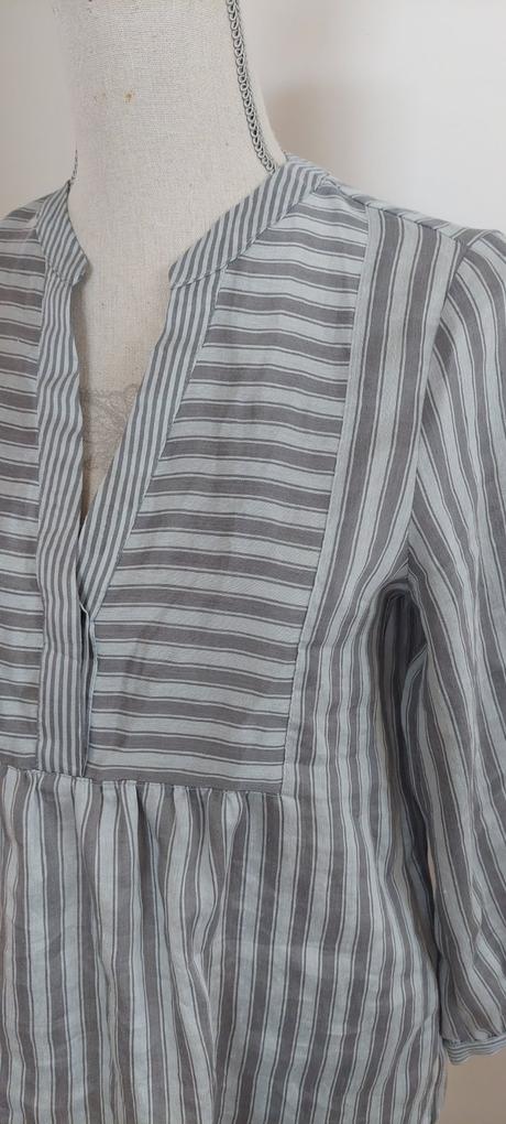 Hallhuber ľanová blúzka tunika, s