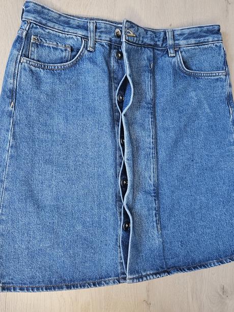 Riflová sukňa cos veľkosť 42, cos,l