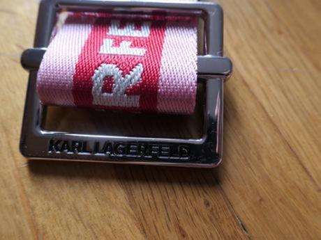Karl lagerfeld original ikonicky opasok, karl lagerfeld