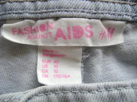 H&m riflové kraťasy vel.40, h&m,m