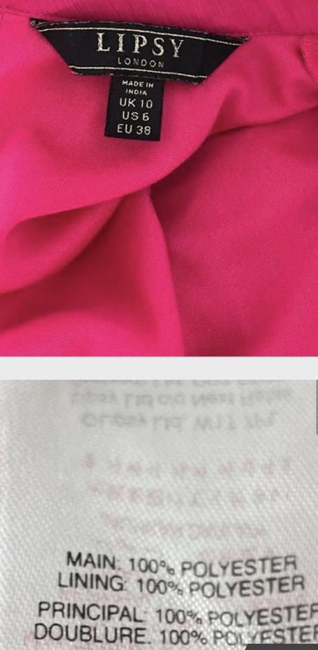 Cyklamenové šaty 38/36, 36