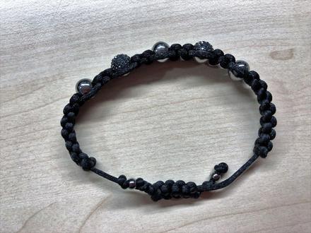 Shambala náramok tchibo čierny, tchibo