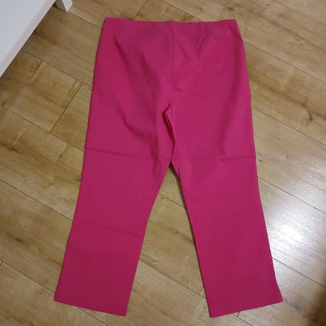 Cyklámenové cigaretové nohavice/jeggins, tchibo,46