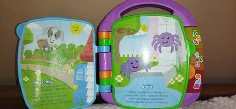 Kniha riekaniek fisher price, 