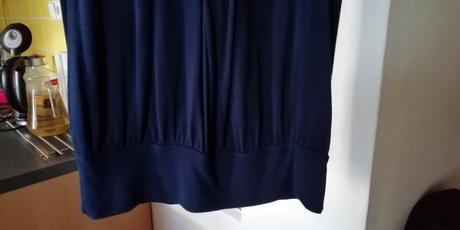 Tmavomodré bavlnené tricko, clockhouse,xs