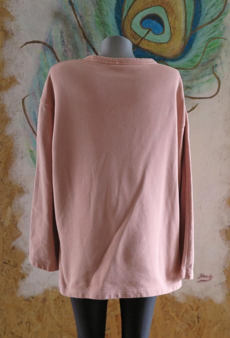 Oversize predĺžená dámska mikina, h&m,m