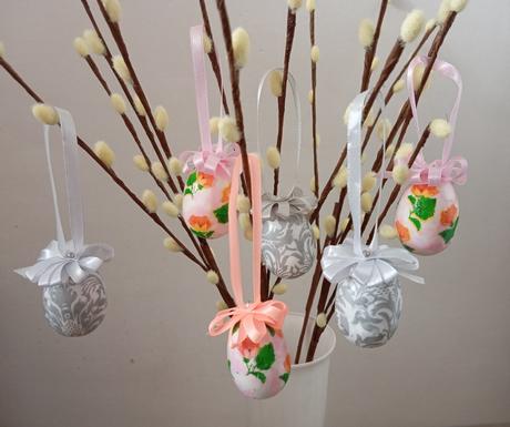 Veľkonočná dekorácia - vajíčka, 