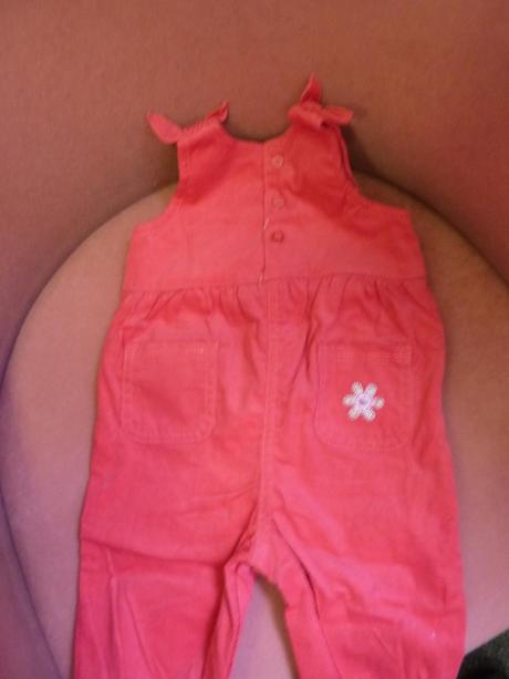 Dievčenské menčestrové nohavice, f&f,68