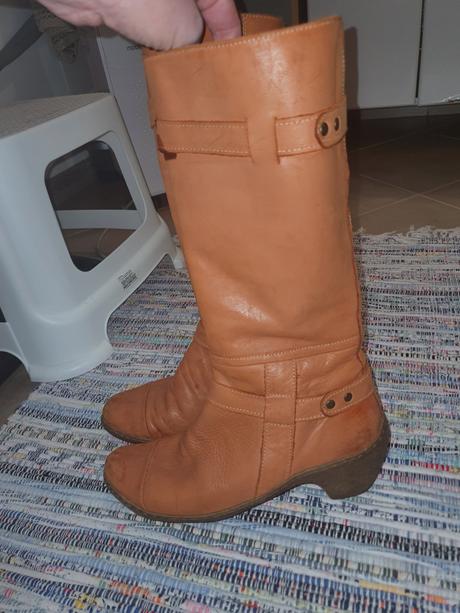 Kožené čižmy 37, 37