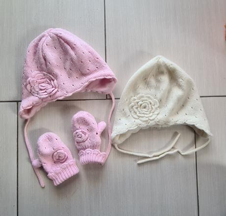 Ružová čiapka, h&m,86