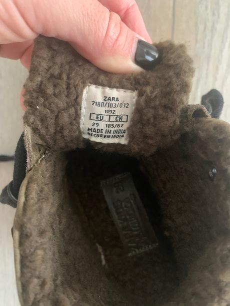 Detske zimne topanky zara, zara,29