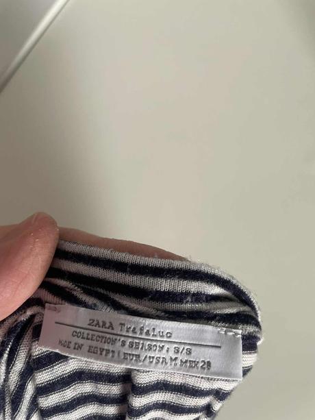 Tričko pásikavé zara, zara,m