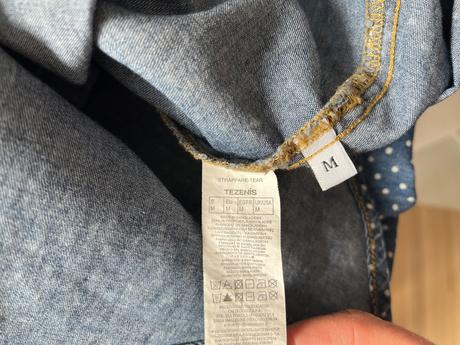 Riflová košela nenosená tezenis, tezenis,m