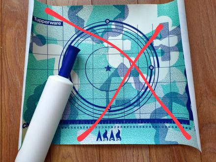 Tupperware valček a podložka,