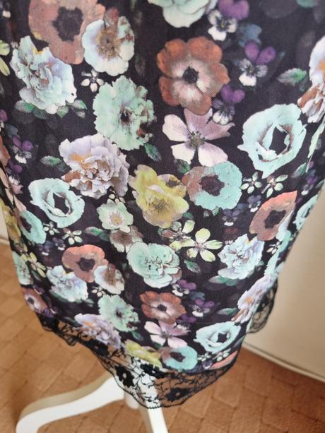 Kvetinové šaty hm 38, h&m,38