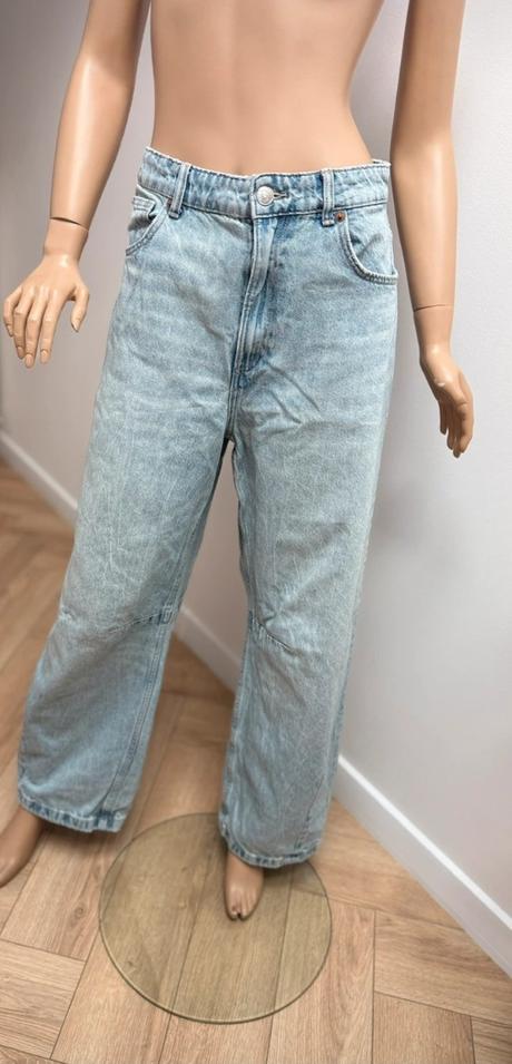 Rifle zara baggy barrel jeans 40/42, zara,40