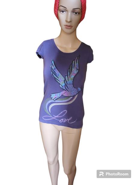 Dámske bavlnené tričko, s