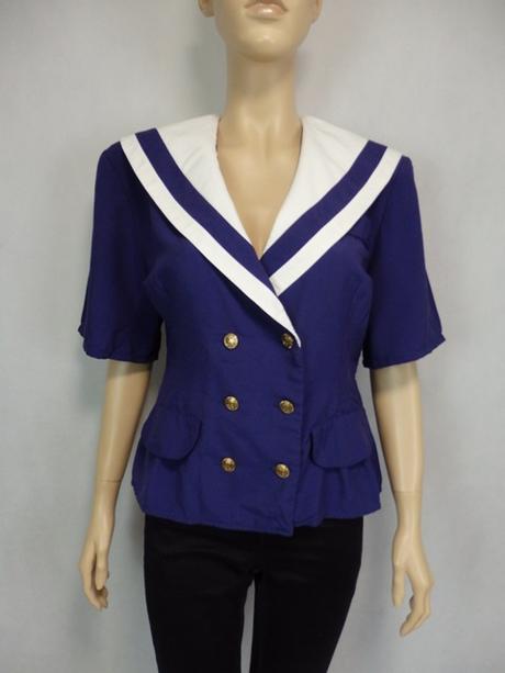 Kvalitný vintage blejzer, 40