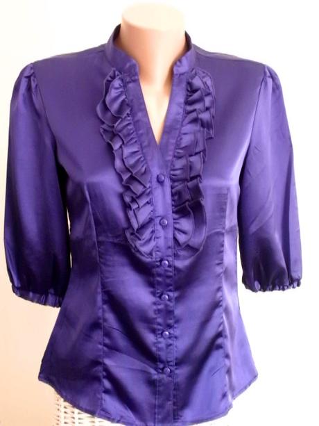 Luxusná saténová blúzka vo veľ. 38-40, takko,m