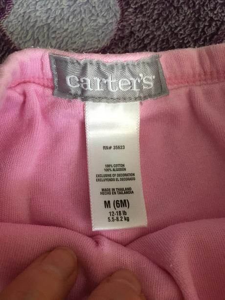 Milá suknička s gaťkami, carter's,74