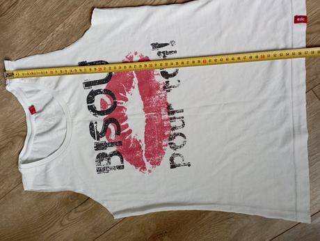 Tričko s odstrihnutými rukávmi, s