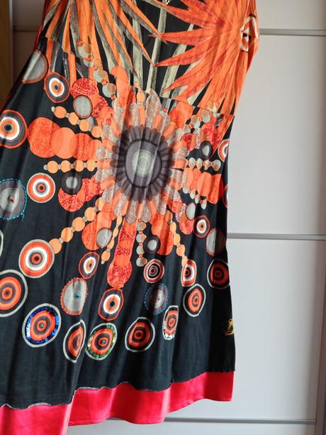 Desigual original nádherné letné šaty l, desigual,l