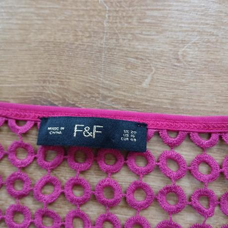 Krajkové bolerko, f&f,46