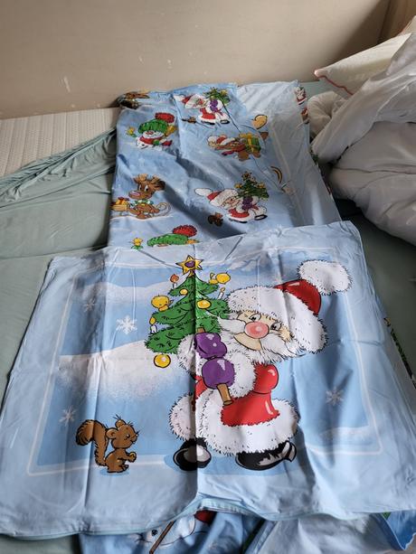 Obliečky vianočné matejovský, šírka (cm): 140,dĺžka (cm): 200