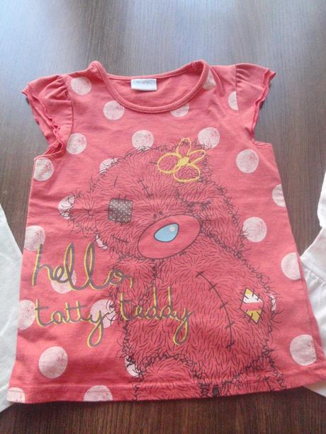 3x tričko s krátkym rukávom, h&m,110