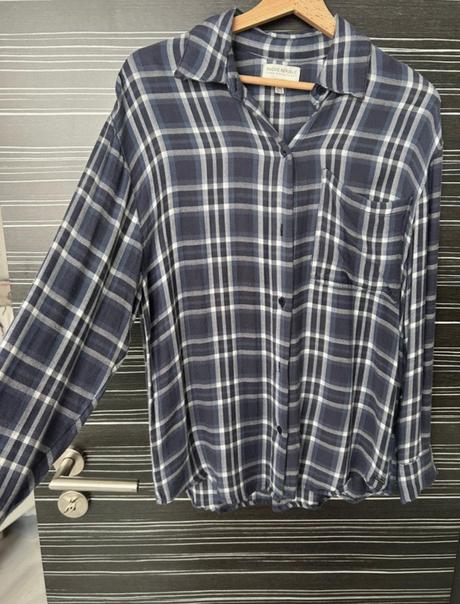 Károvaná košeľa, pull&bear,xs