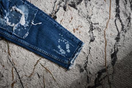 Štýlové jeansy, zara,m