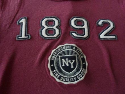 Značkové tričko z usa, abercrombie&fitch,s