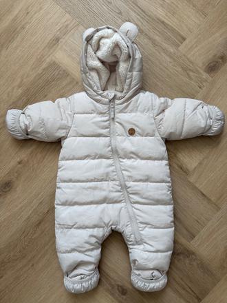 Kombinéza s plyšovou podsivkou, h&m,68