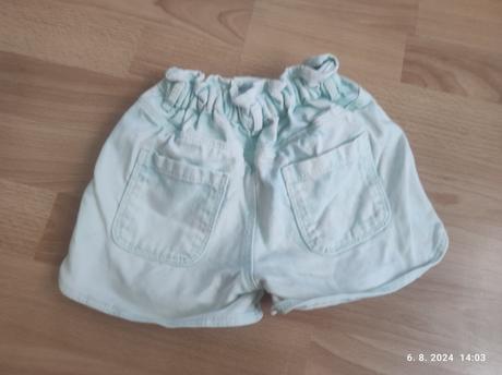 Kraťasy pre dievčatko 92, zara,92