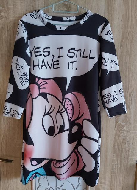 Šaty minnie mouse veľ.uni, 