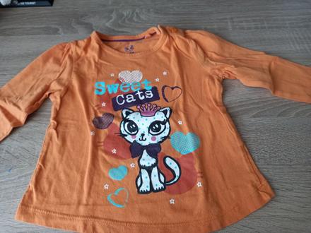 Tričko s mačkou 86, lupilu,92