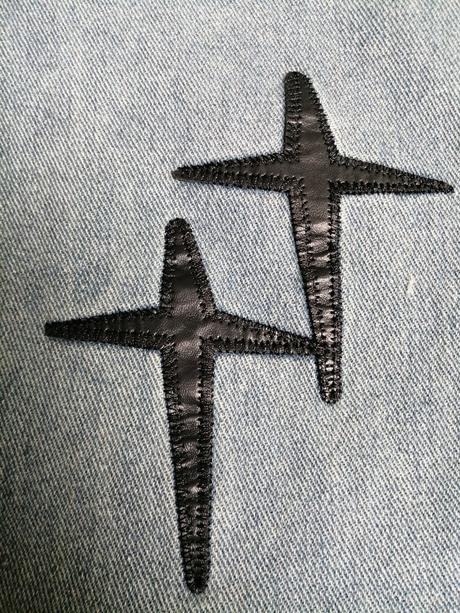 Rifle damske s aplikáciami vel. 38, 38