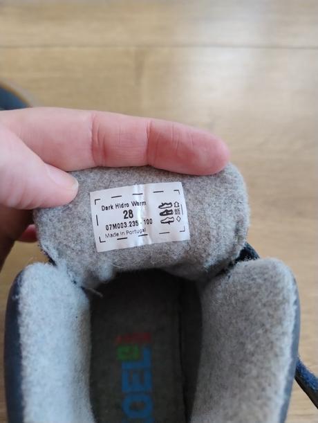 Barefoot zateplená obuv koel4kids, koel4kids,28
