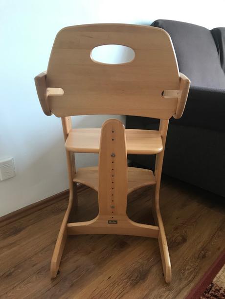 Detská rastúca jedálenská stolička,