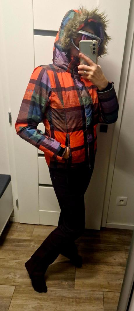 Krasna lyziarska suprava foxi/authority v.xs/s, authority,m