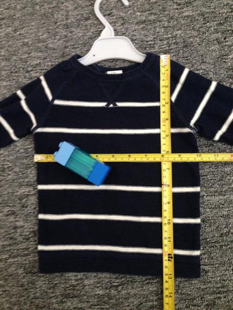 Prúžkovaný pulóvrik v.80, h&m,80