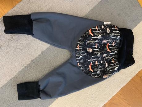 Vimba podšité softshellové nohavice 86/92, 92