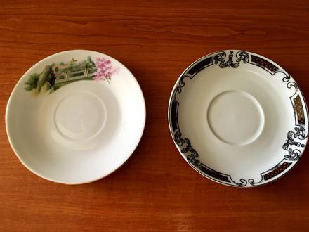 Porcelánové tanieriky, 