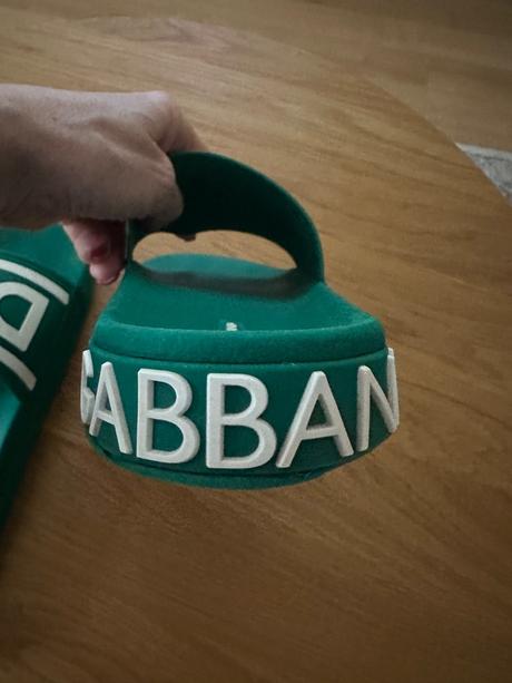 Šľapky d&g, dolce&gabbana,43