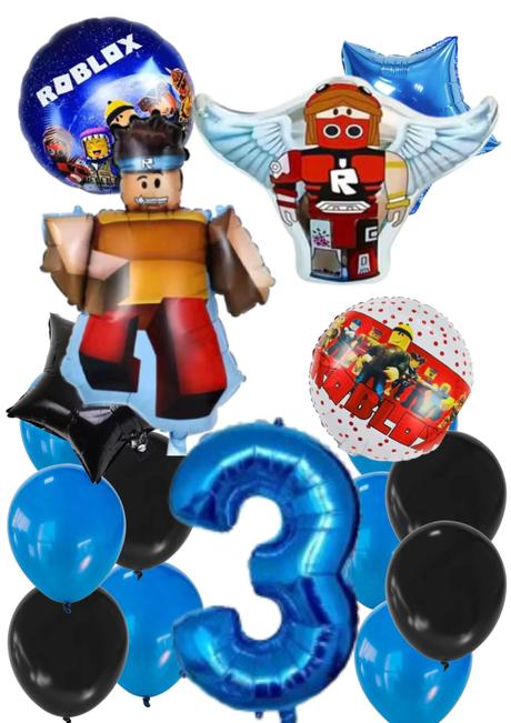 Balóny roblox - až 15/16/17/18 kusov, 