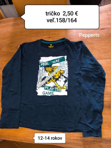 Tričko, pepperts,158