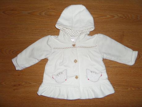 Kabátik s mačičkami, next,80