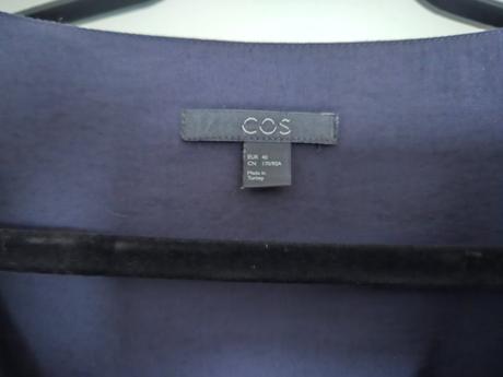 Tmavomodrá blúzka cos 40, cos,40