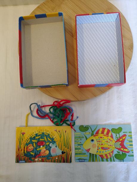 Retro hra šnúrky a dierky, granna, 2003, nekomplet,