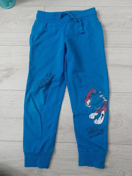 Tepláky darujem k nákupu, nickelodeon,110